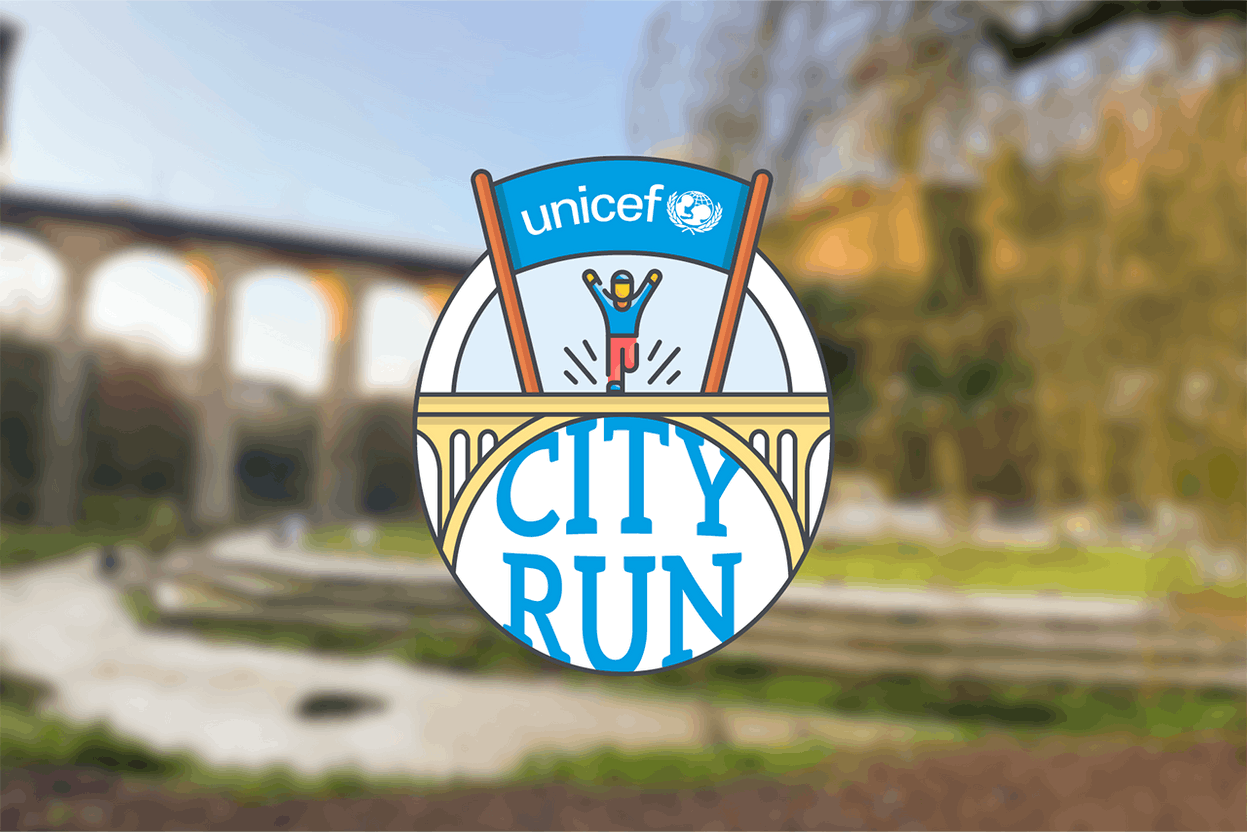 The Unicef City Run will take place on Saturday 5 July 2025 in the Pétrusse valley, in the heart of Luxembourg City. Photo: Unicef Luxembourg