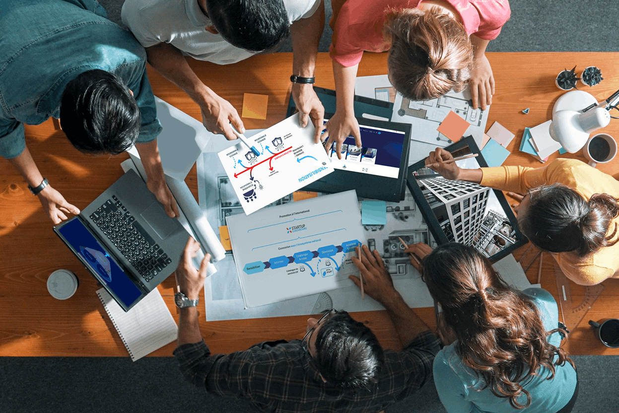 5 to 10% – the productivity gain for companies already investing in data-driven innovation (Source: European Commission). Photo : Luxinnovation