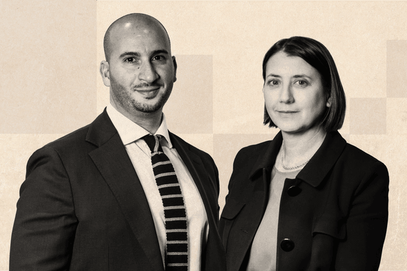 Karim Bara Partner, Clients & Markets Leader for Private Equity, Private Debt and Venture Capital & Valérie Tixier, Partner, Clients & Markets Private Equity Leader at at PwC Luxembourg (Photo: Crossfire for Maison Moderne)