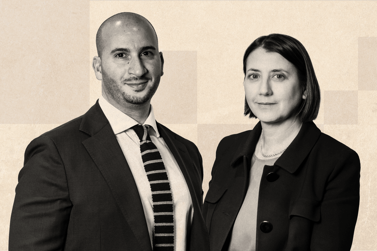 Karim Bara Partner, Clients & Markets Leader for Private Equity, Private Debt and Venture Capital & Valérie Tixier, Partner, Clients & Markets Private Equity Leader at at PwC Luxembourg (Photo: Crossfire for Maison Moderne)