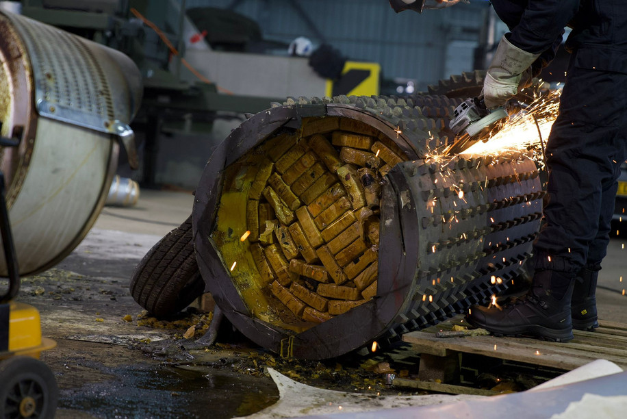 The cocaine was hidden in stone crushers. Photo: Luxembourg and Diekirch public prosecutors’ offices