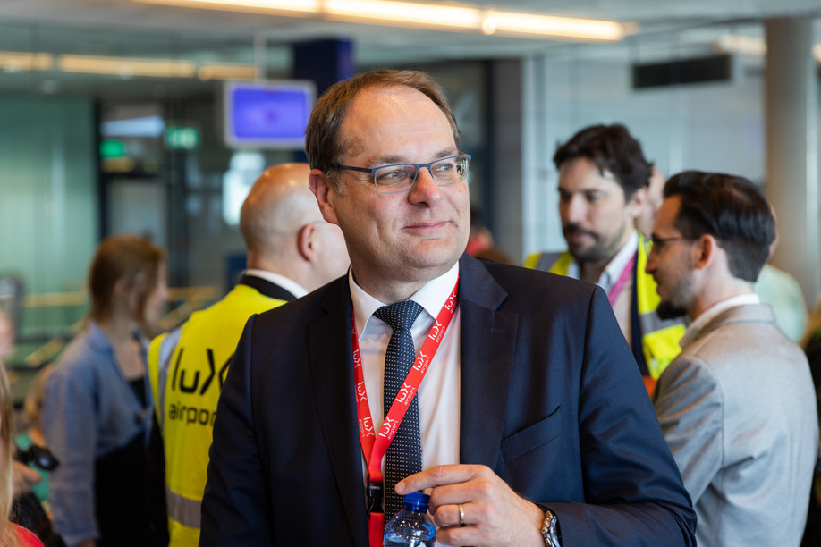 Alexander Flassak is the CEO of Lux-Airport. Photo: Romain Gamba/archives