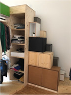 Chiara’s bedroom in Pfaffenthal, 2018. Photo provided by Séverine Zimmer and Chiara Agostini