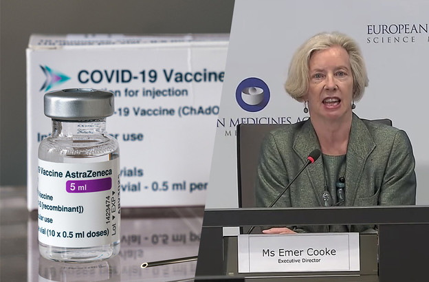 L’Agence européenne des médicaments recommande de poursuivre les vaccinations AstraZeneca.  (Photo: Shutterstock/Capture d’écran) (Photomontage: Maison Moderne)
