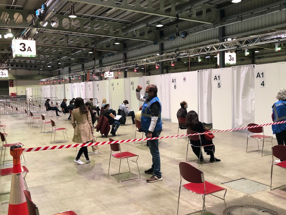 The vaccination strategy adopted by the government on 4 December 2020 provided for jabs to be offered to border residents once the resident population had received invitations. This has now happened.  Photo: Maison Moderne / Archives