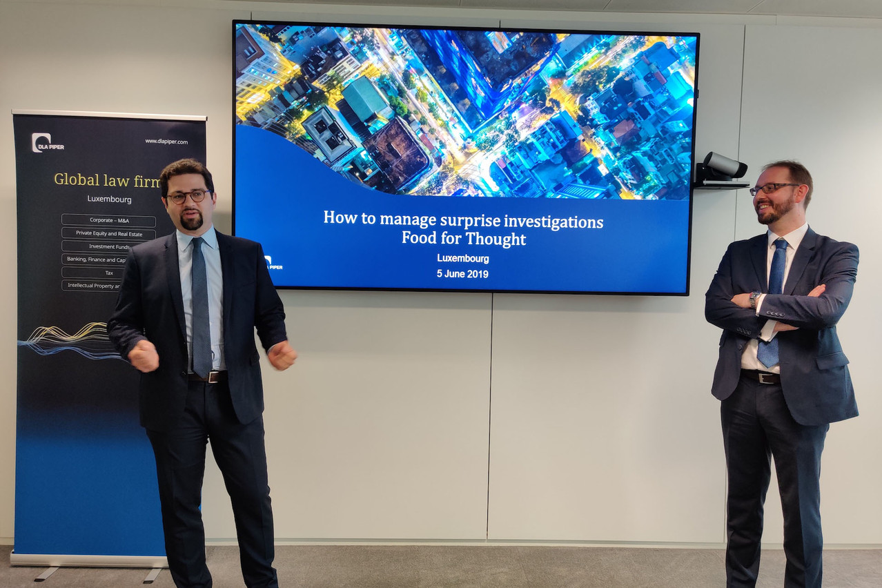 David Alexandre et Olivier Reisch officient au sein du département Propriété intellectuelle et nouvelles technologies de DLA Piper à Luxembourg. (Photo: DLA Piper)