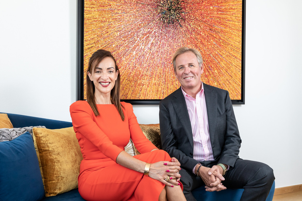 Samia Rabia & François Brouxel, Partners de Brouxel & Rabia, Luxembourg Law Firm. (Photo: Maison Moderne)