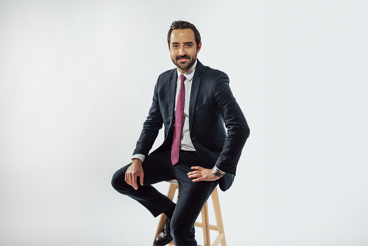 Loïc Pouget, Associate Sales Director Belux at M&G Investments. Photo: Maison Moderne