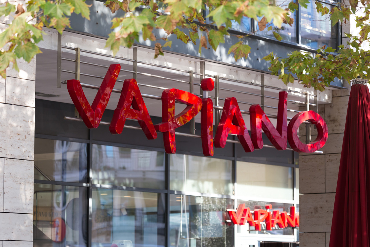 La chaîne de restaurants Vapiano  a vu son action enregistrer une perte de 76,61% au cours des 12 derniers mois. (Photo: Shutterstock)