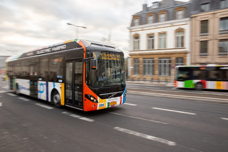 La gratuité des transports en commun à partir du 1 er mars prochain atténuera l’évolution à la hausse de l’inflation sous-jacente. (Photo: Romain Gamba / archives / Maison Moderne)