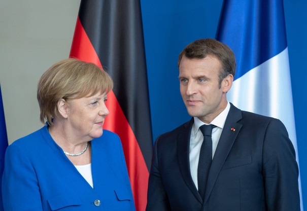 Angela Merkel et Emmanuel Macron ont fait ensemble un grand pas vers un plan de relance européen. (Photo: Shutterstock)