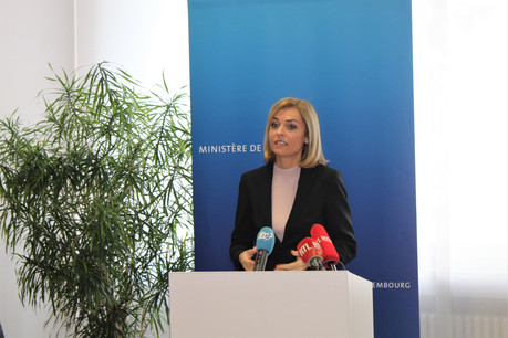 Taina Bofferding a présenté le projet de loi 7126 qui vise à renforcer les compétences des agents municipaux. (Photo: Ministère de l’Intérieur)