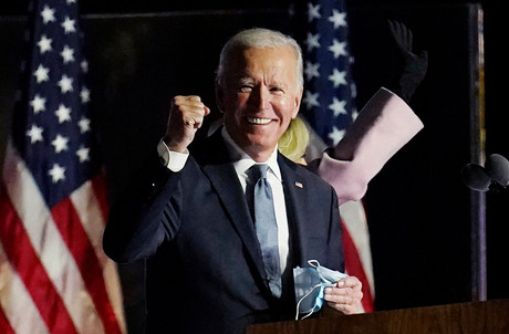 Joe Biden va succéder à Donald Trump. (Photo: Shutterstock)