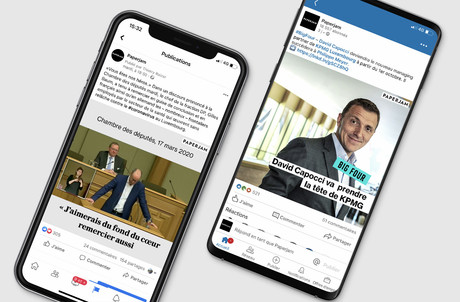 L’intervention en français et en allemand de Gilles Baum pour saluer le travail des personnels médicaux frontaliers du Luxembourg est le sujet viral de la semaine. (Illustration: Maison Moderne)