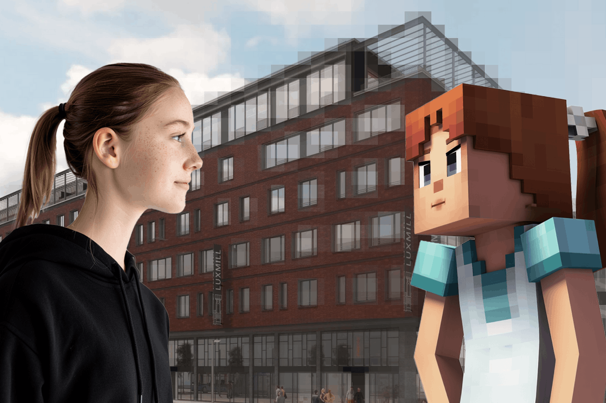 The fourth LMDDC workshop "EdTech Speed Dating with Games" will take place in the Luxmill building in Esch-Belval on 27 March 2025. (Photo: LMDDC, Midjourney)