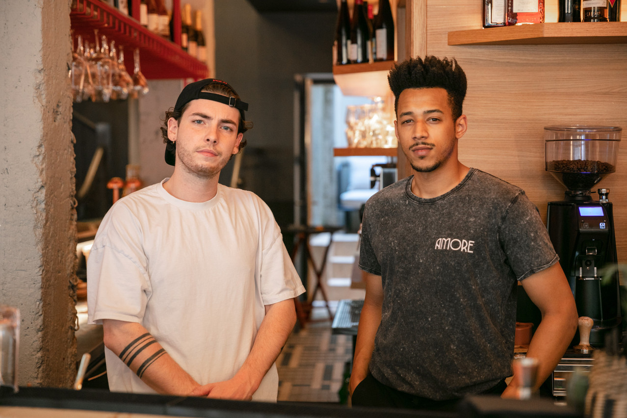 Julien Lamendour (left) and Leo Duarte (right): a duo shaken just right to take charge of everything that is done in the shaker at Amore...  (Photo: Romain Gamba/Maison Moderne)