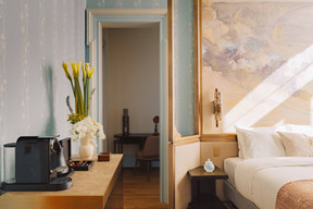 Certaines chambres ont aussi des espaces en enfilade. (Photo: Amaury Laparra)