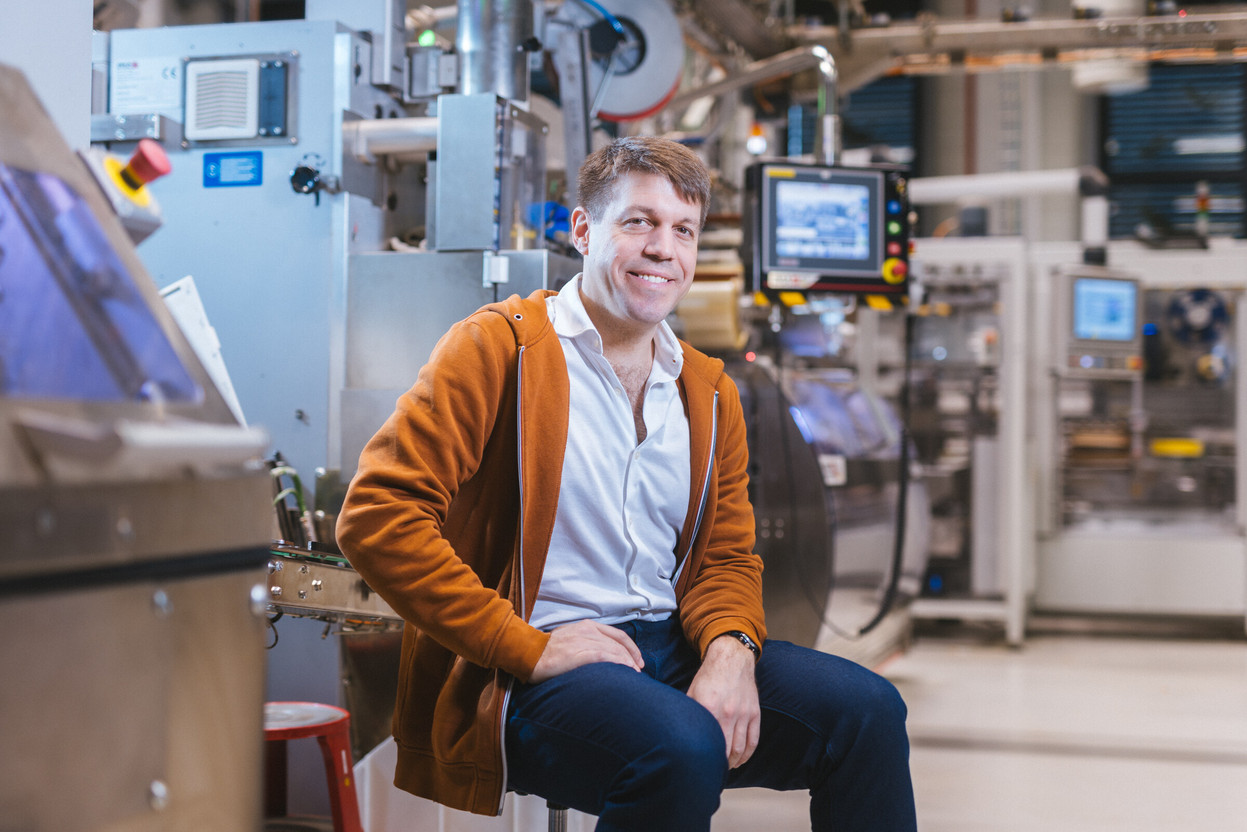Georges Krombach, chief commercial officer at Heintz van Landewyck. Photo: Edouard Olszewski