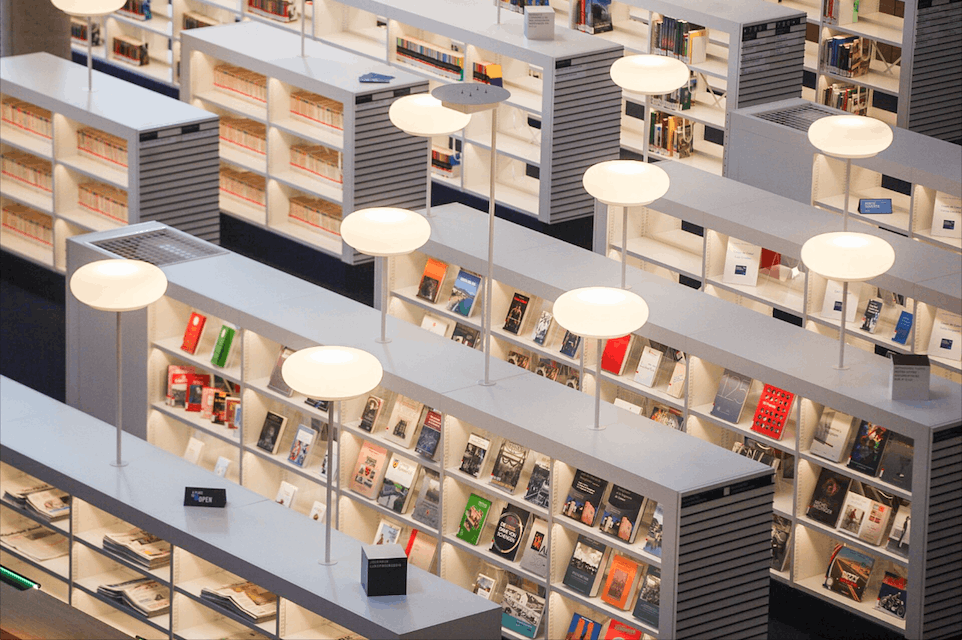 200.000 ouvrages sont en accès libre à l’intérieur de la bibliothèque.  (Photo: Edouard Olszewski)
