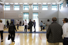 Visite du ministre Claude Meisch à l’école fondamentale Ribeschpont - 25.05.2020 ((Photo: Romain Gamba/ Maison Moderne))