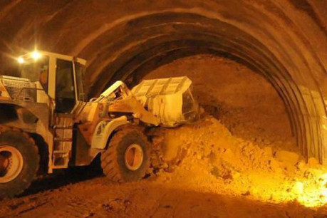 La v isite du chantier du Tunnel « Stafelter » . (Photo: Association Luxembourgeoise des Ingénieurs, Architectes et Industriels )
