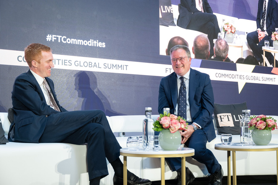 In a discussion regarding the current state of global energy markets, Russell Hardy, the CEO of Vitol, provided a comprehensive assessment of the ongoing instability in the Middle East and its broader economic implications on 20 April 2026 at the Commodities Global Summit 2026 in Lausanne. Photo: FT Live
