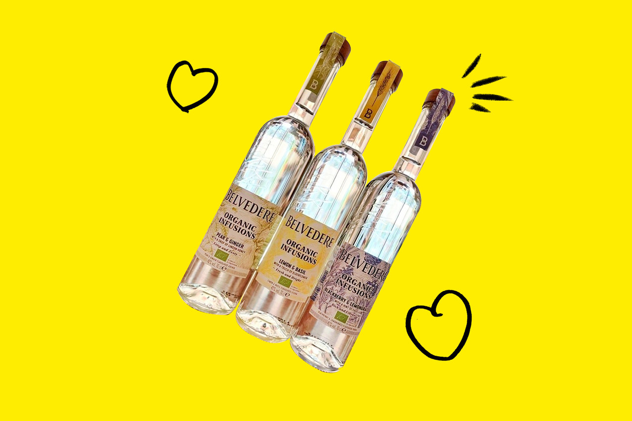 Les nouvelles vodkas bio de Belvedere sont disponibles chez The Store, dans le quartier Gare de Luxembourg.  (Design: Maison Moderne)