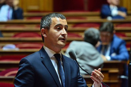 Le jeune Gérald Darmanin (37 ans), proche de Nicolas Sarkozy, continue son ascension politique en devenant ministre de l’Intérieur. (Photo: Shutterstock)