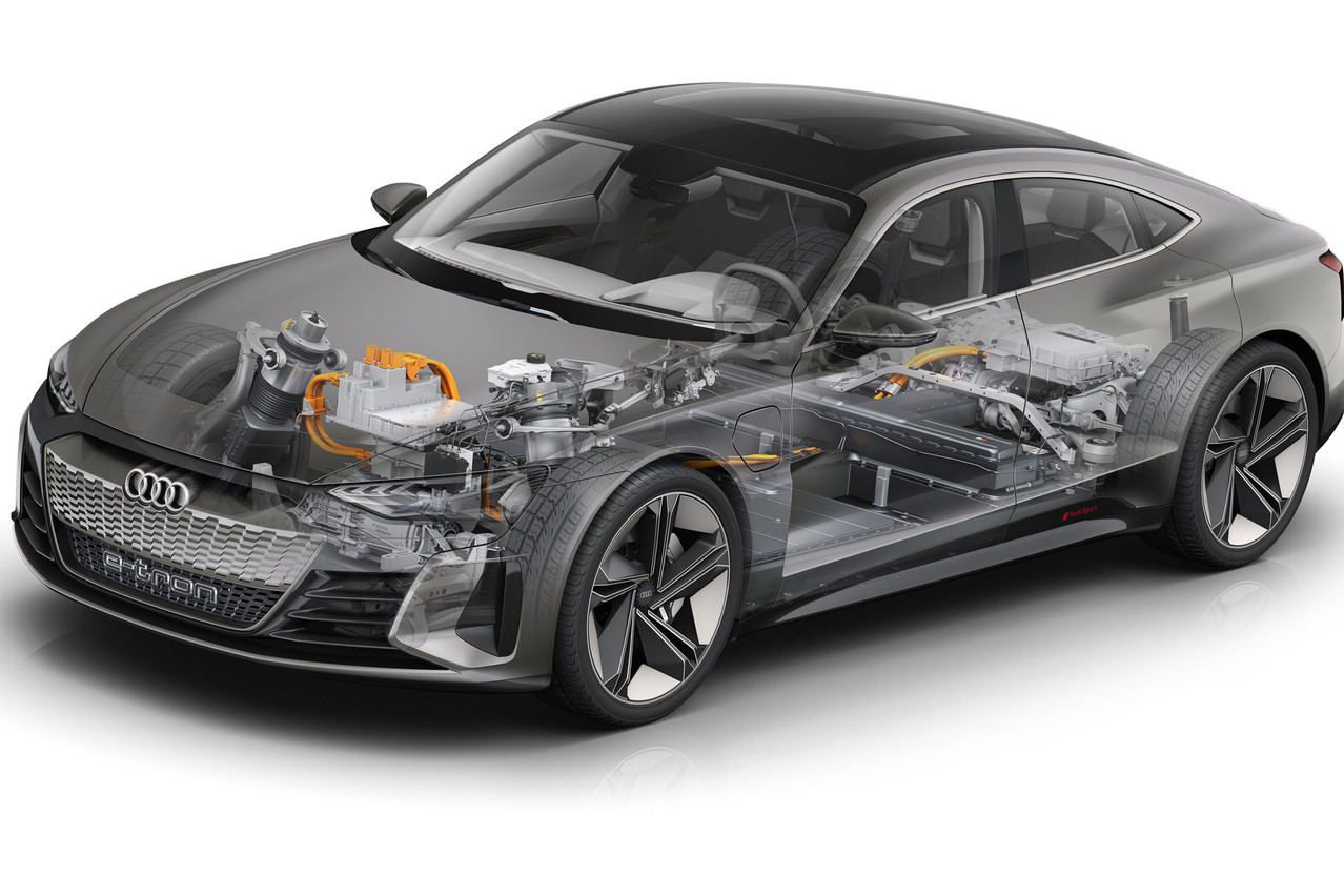 Modélisation d’un modèle Audi e-tron GT pouvant atteindre jusqu’à 400cv. (Illustration: DR)