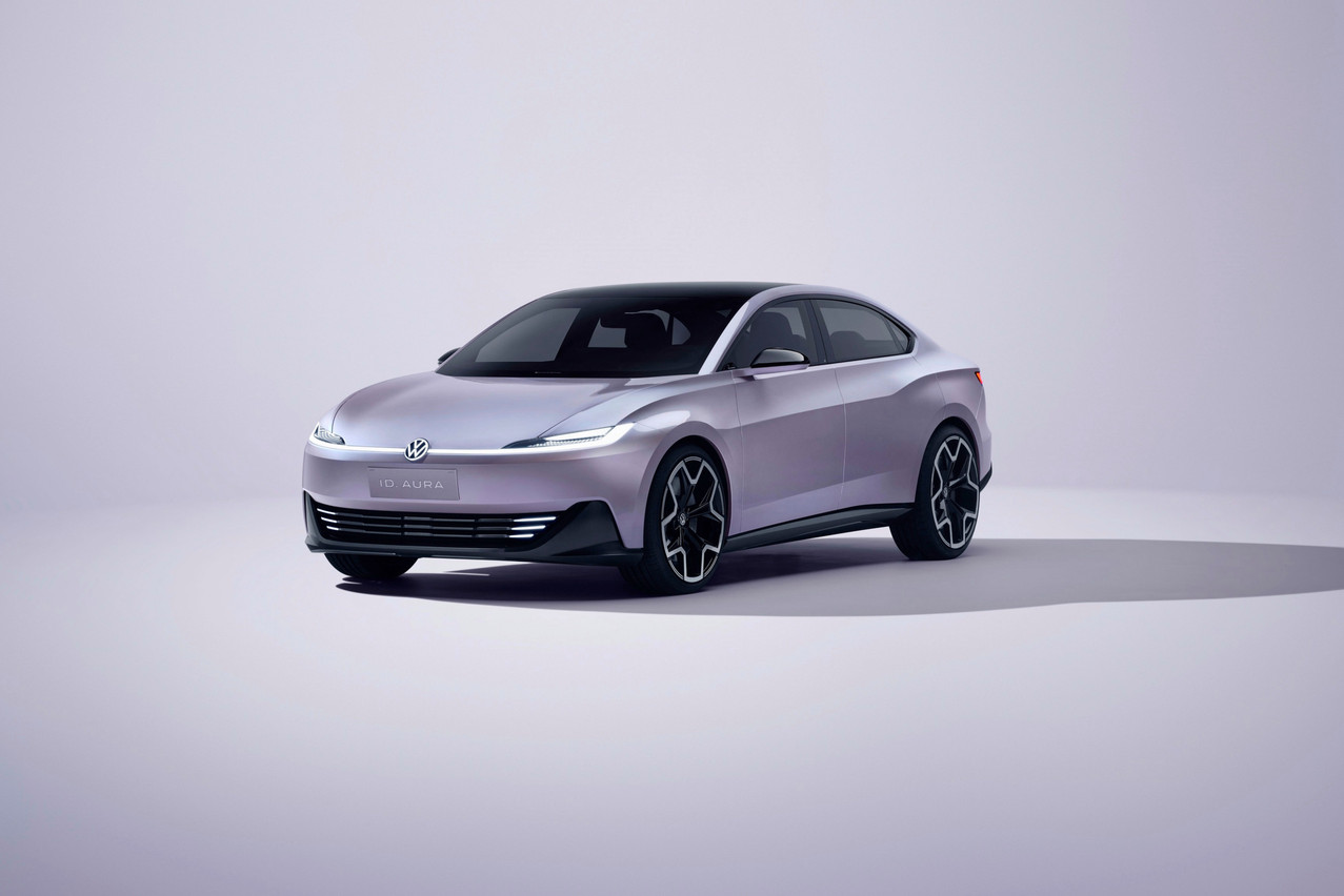 The ID.Aura is Volkswagen's first concept car in China equipped with artificial intelligence to deal with certain situations. Photo: Volkswagen AG