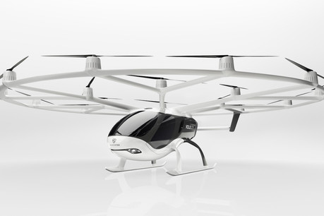 Volocopter espère proposer son taxi vertical d’ici deux à quatre ans. (Photo: Volocopter)