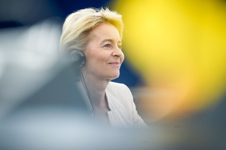 Ursula von der Leyen passait ce mardi son second grand oral devant le Parlement européen. (Photo: European Union 2019/Source: EP)