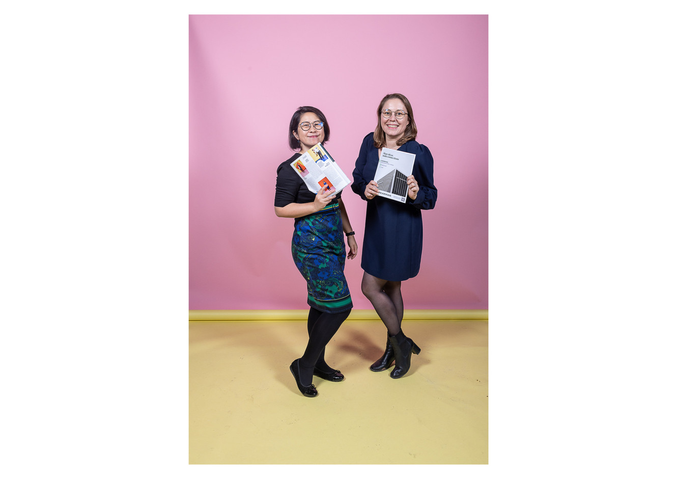 Miao Wang et Luisa Nadaud (A&O Shearman). (Photo: Eva Krins/Maison Moderne)