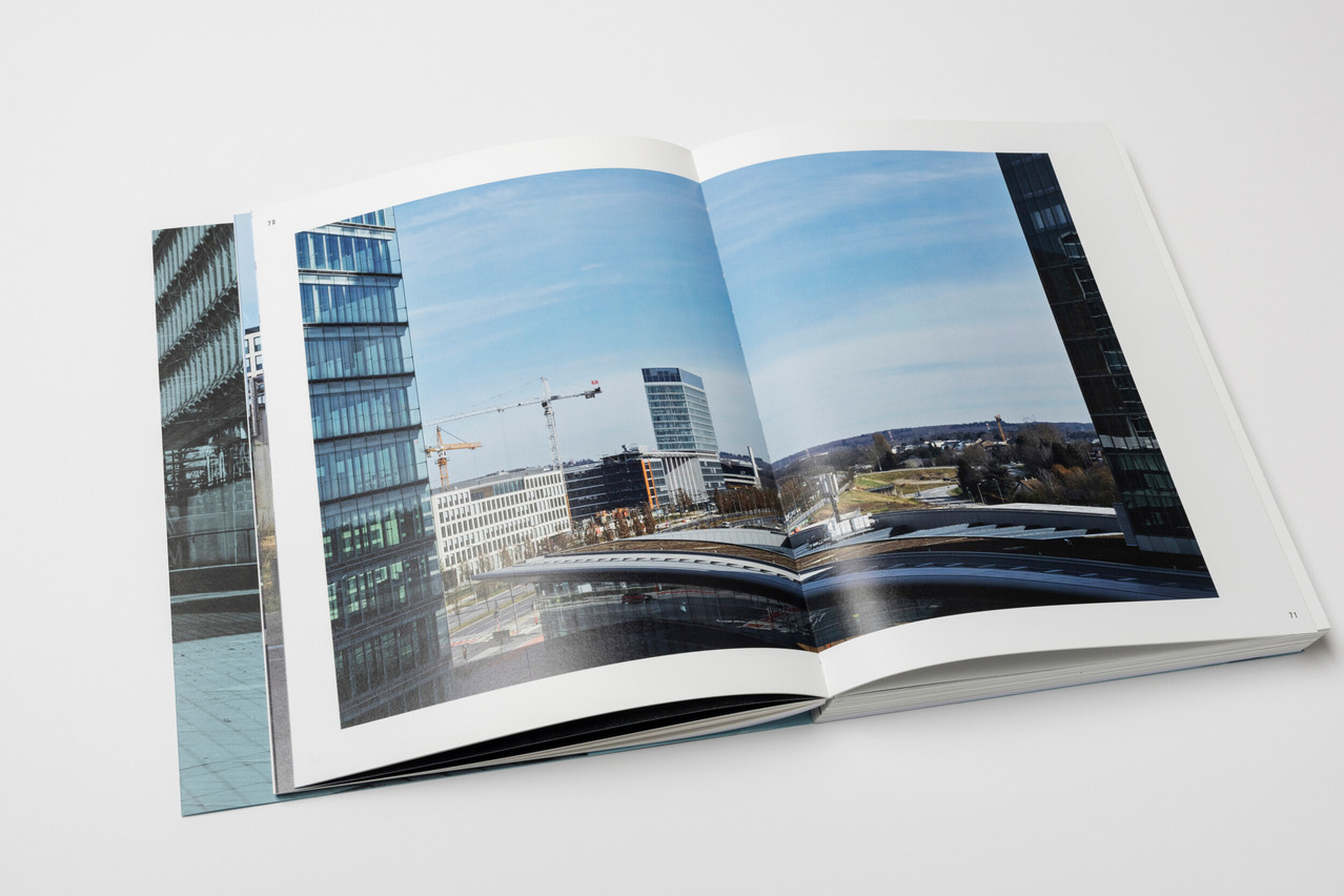 This photographic record documents the changes to the Kirchberg Plateau between 2022 and 2023. (Photo: Christian Aschman)