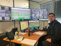 La salle de contrôle où un opérateur surveille l’ensemble des opérations automatisées du site. (Photo: Maison Moderne)