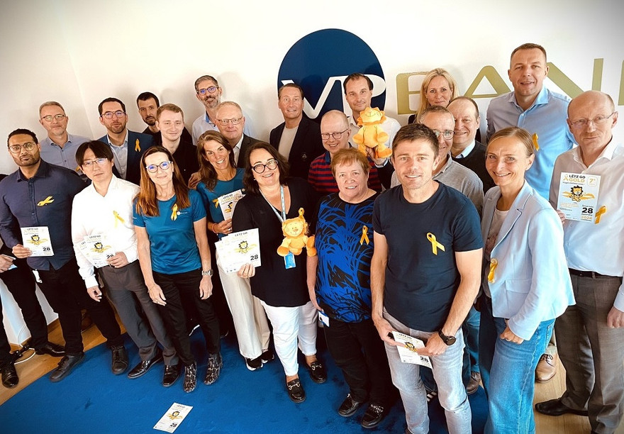 Go team VP Bank Luxembourg! (Photo: VP Bank Luxembourg)