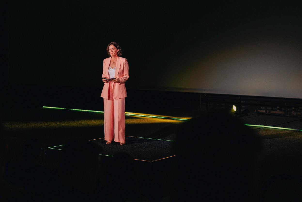 Muriel Morbé, CEO of House of Training. (Photo: Julian Pierrot/Paperjam)