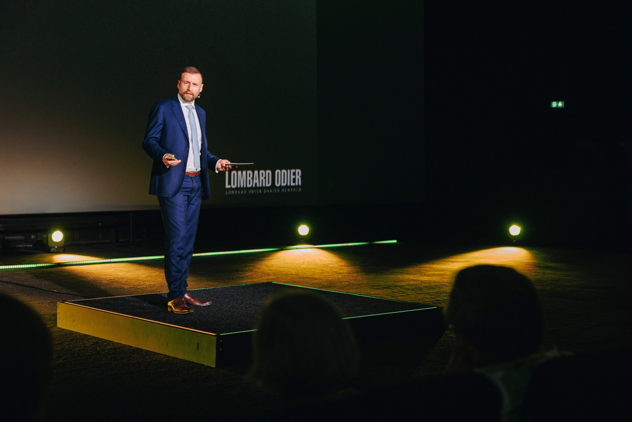  Romain Gossent, Head of HR – Europe at Lombard Odier. (Photo: Julian Pierrot/Paperjam)