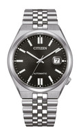 The dials on the Tsuyosa feature Art Deco-inspired geometric motifs. (Photo: Citizen)