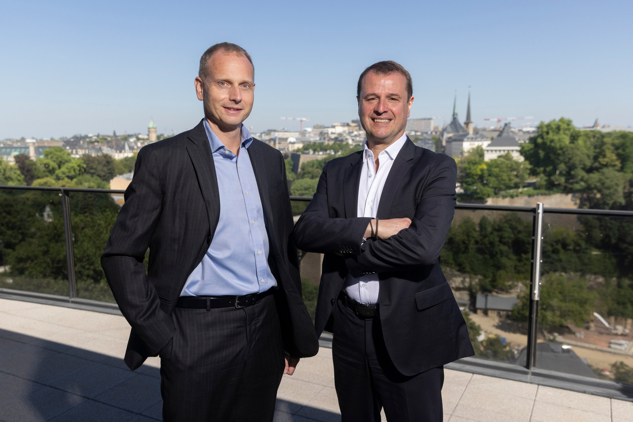 In an interview, Niccolo Polli, head of strategy & planning Europe at HSBC, and Emanuele Vignoli, country CEO of HSBC in Luxembourg, outline the group’s new commercial banking strategy in continental Europe. Photo: Guy Wolff/Maison Moderne