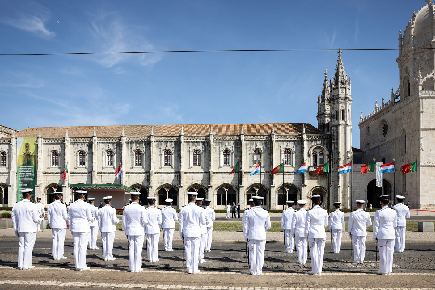 The reception at the Hieronymites Monastery. (Photo: Grand Duke House/Sophie Margue)