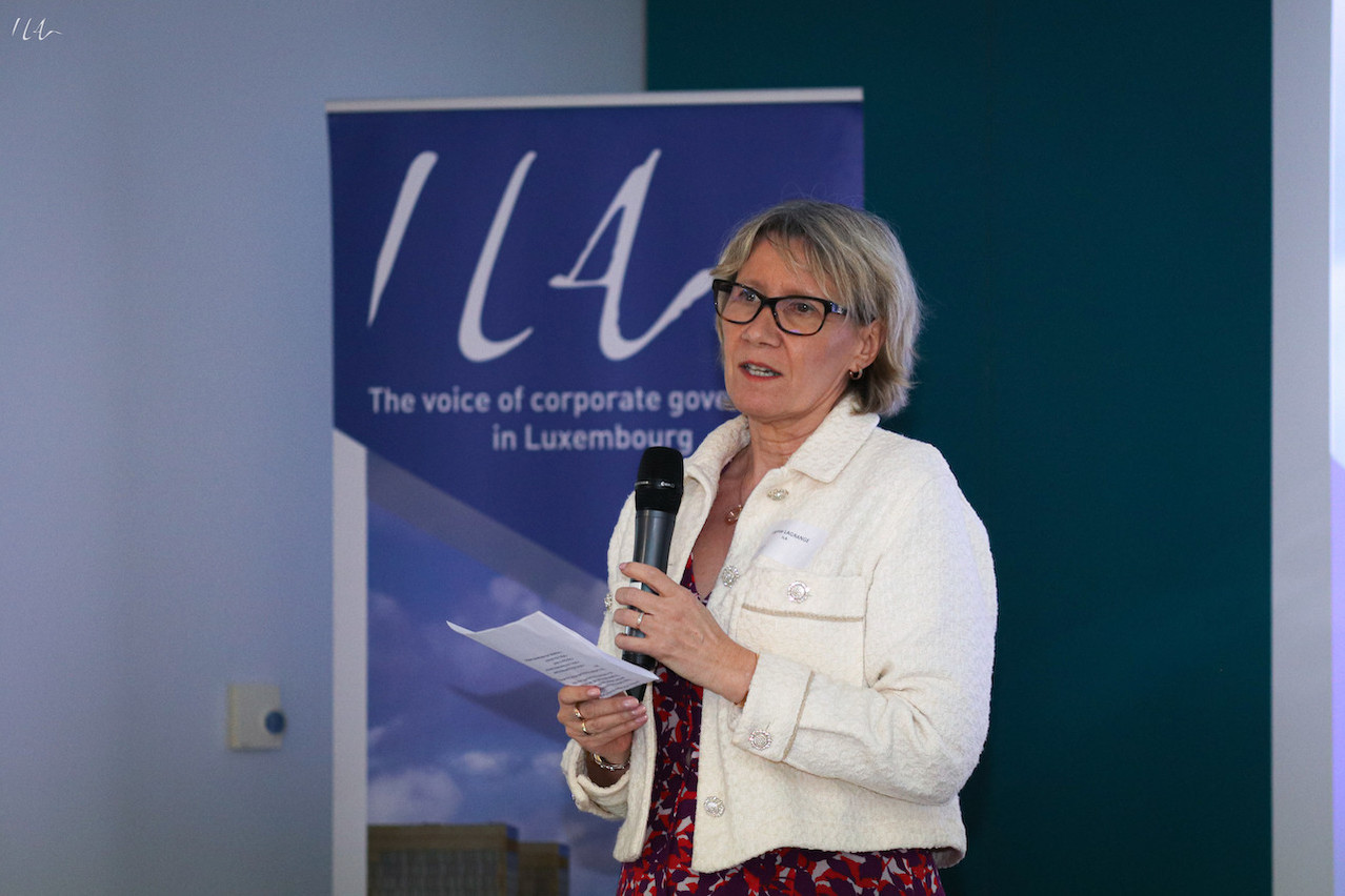 Virginie Lagrange, chair of the Luxembourg Institute of Directors (ILA), said in an interview that the boards of directors of not-for-profit associations and foundations need to be made more professional, and directors need to be remunerated. Photo: ILA
