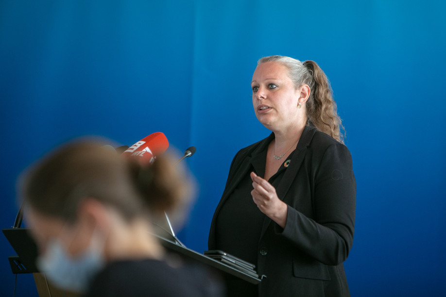 Environment minister Carole Dieschbourg says we need ambitious climate policies to become more resilient to cope with extreme weather events. Romain Gamba/Maison Moderne