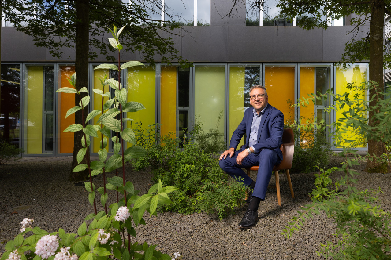 As the spokesman for Luxembourg private equity, Stéphane Pesch is convinced: “Increasing the number of functions linked to fund management and fundraising is within our reach.” Photo: Guy Wolff/Maison Moderne