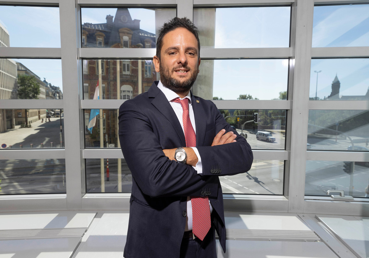 Vincenzo Giunta has been president of the Luxembourg Financial Market Association since February 2018. Photo: Guy Wolff/Maison Moderne