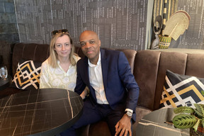 Kate and Kenneth Agu are the owners of Odum. Photo: Céline Coubray/Maison Moderne