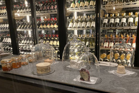 A choice of cheeses is available à la carte. Photo: Paperjam