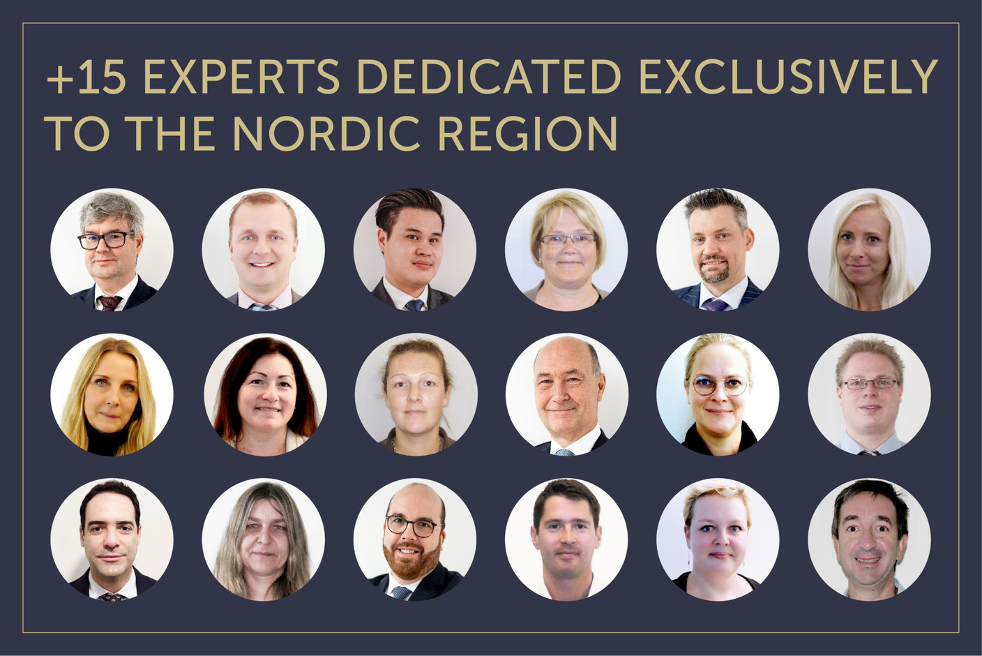 Wealins’ experts on the Nordic Region.  Wealins