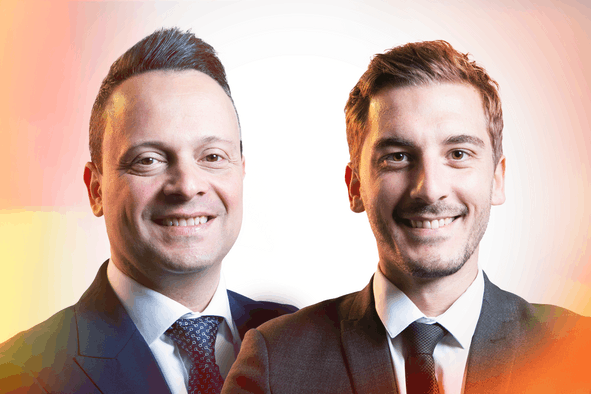 Nicola Alvaro, chief legal & wealth structuring officer, & Maxime Lienherr-Frattini, legal & insurance wealth planner chez Generali Luxembourg Maison Moderne