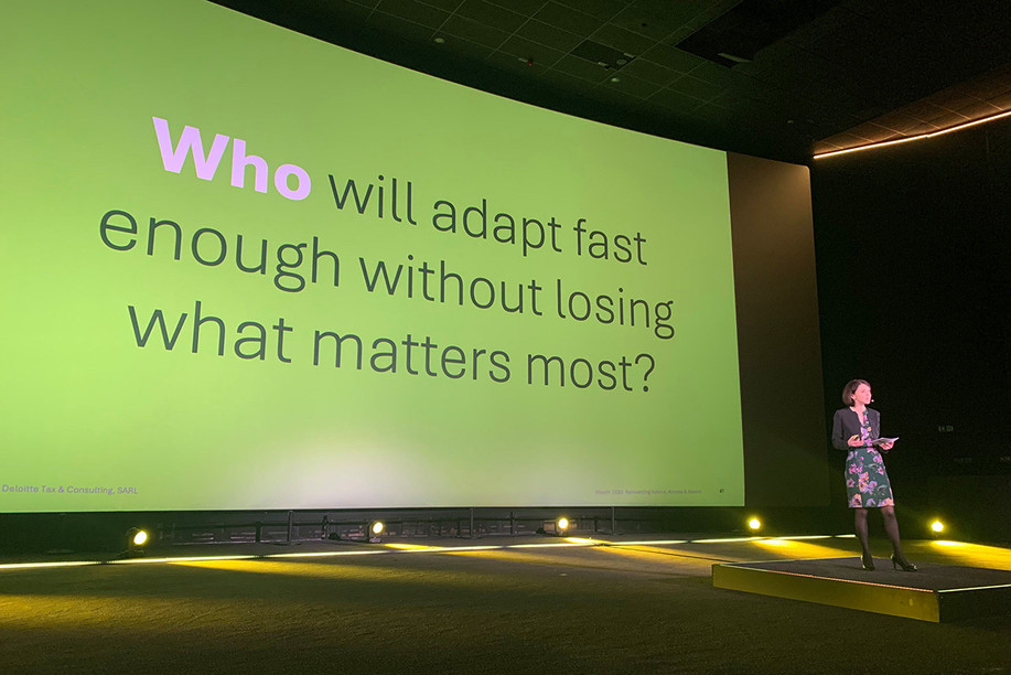 For Silvia Andriolo, Senior Manager at Deloitte, the challenge is no longer to choose between technology and human relationships, but “to industrialise excellence” by combining expertise, efficiency and personalisation to remain profitable without losing the DNA of the profession. (Photo: Paperjam)